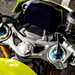 2025 Triumph Speed Triple 1200 RX, new triple clamp and handlebars