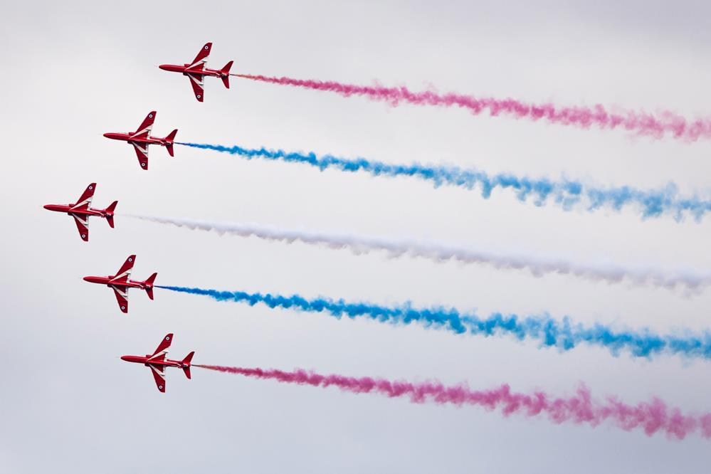 Red Arrows display team return for Isle of Man TT 2025