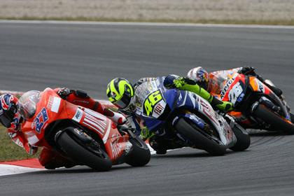 Casey Stoner has been watching the career of Valentino Rossi for years