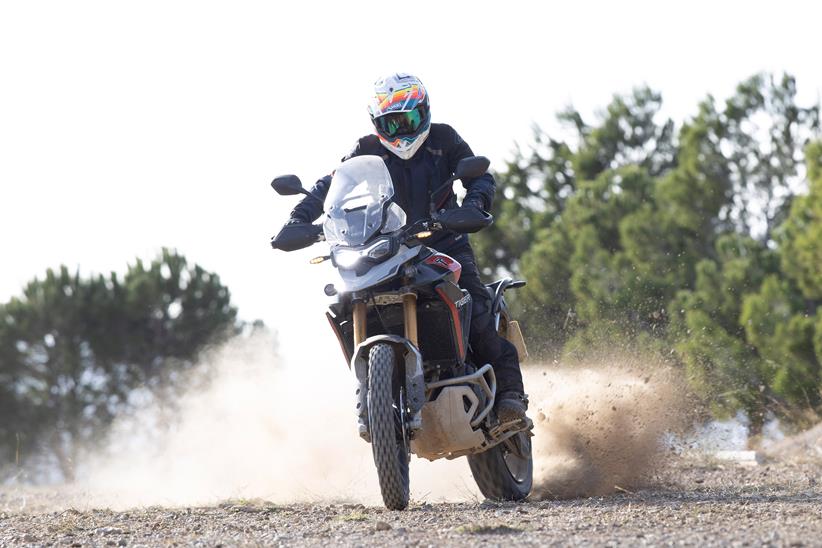 The Triumph Tiger 900 Rally Pro