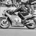 Bill Lomas in one of his many guest parade lap appearances at the Isle of Man TT 
