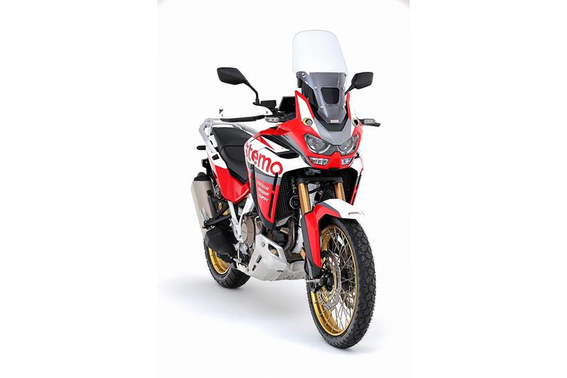 Honda ADAS shown on Africa Twin