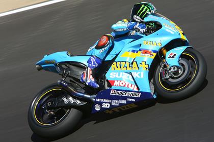 John Hopkins will not test Suzuki 2008 prototype parts following his 2008 move to Kawasaki