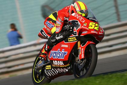 Lukas Pesek takes provisional pole position in his home 125 MotoGP