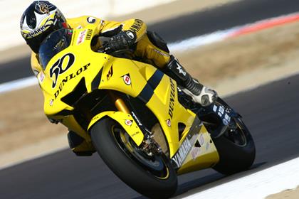 Yamaha Tech 3's Sylvain Guintoli was helped by qualifying tyres in Brno