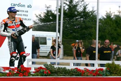 Reigning world champion Nicky Hayden scored his third podium in the last four races as his revival continued in Brno