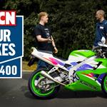 You're never too young for a classic... Joseph's ZXR is older than he is and perfect for A2 thrills
