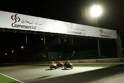 The 2008 Qatar MotoGP will create motorcycle racing history by becoming the first to be run under floodlights