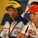 MotoGP world championship leader Casey Stoner denied Valentino Rossi