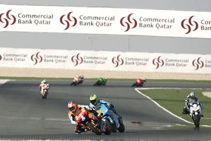 The 2008 Qatar MotoGP looks set to take place at night 