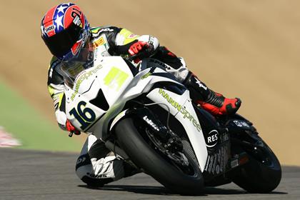 Sebastien Charpentier has taken provisional pole for the World supersport race at the Lausitzring