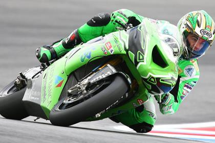 PSG-1 Kawasaki's Fonsi Nieto was the surprise pole man at the Lausitzring