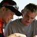 Casey Stoner and Chaz Davies comparing notes in 2004. Will Davies join Stoner in MotoGP in 2008?
