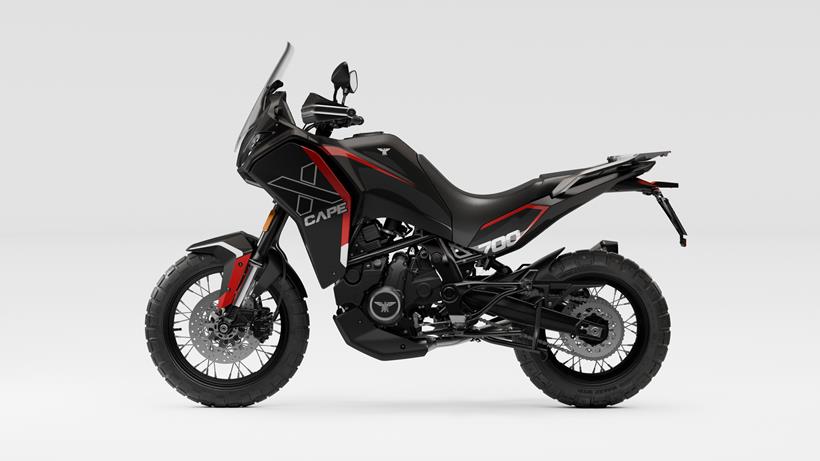 Moto Morini X-Cape 700 left-side view