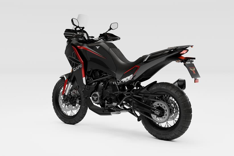 Moto Morini X-Cape 700 in black