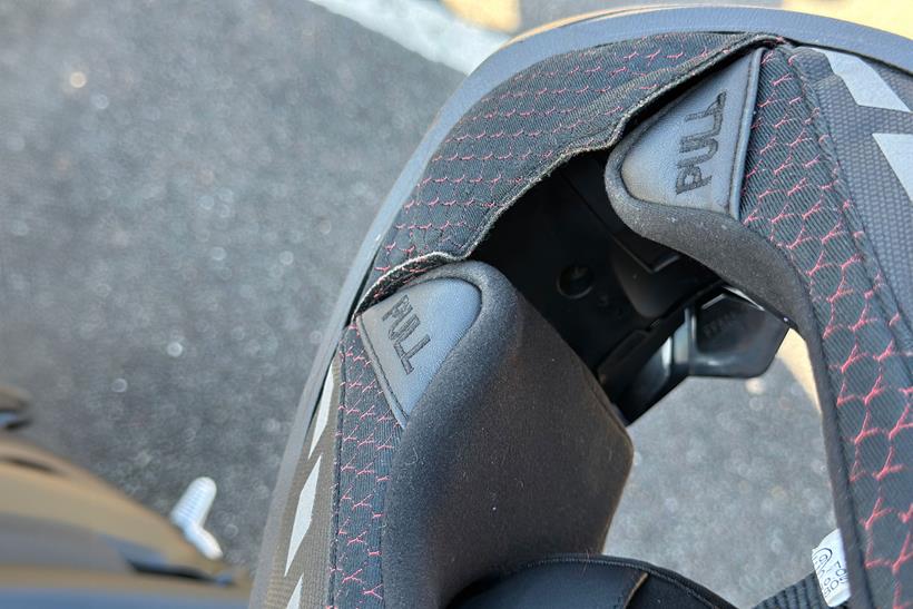 LS2 Carbon GP Aero cheek pads