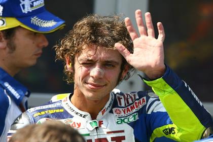 An emotional Valentino Rossi dedicates race win to his hero Colin McRae