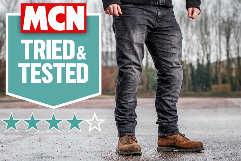 The Spada Drifter Jeans in black, tried and tested by Adam Oldfield