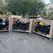 Motorcycles recovered by West Midlands Police after being tracked to the Birmingham location