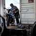 BMW S1000RR being stolen from container