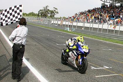 Fiat Yamaha's Valentino Rossi is hoping to repeat his Portugese performance and end his barren Motegi run