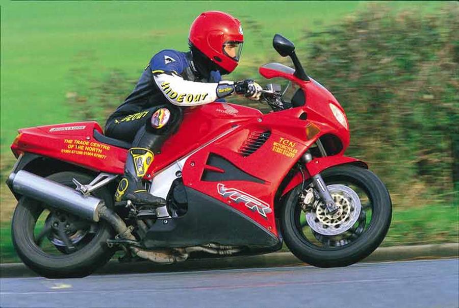 Honda VFR 750 handles very well indeed