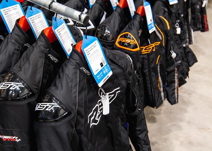 Sportsbike Shop RST jacket display