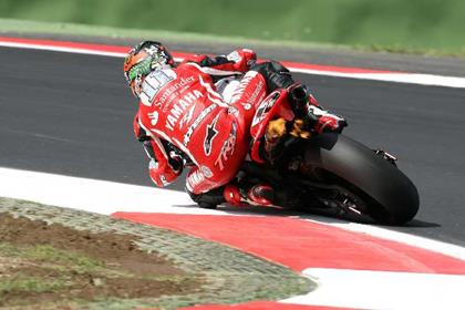 Troy Corser was fastest again this afternoon