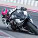 CFMoto 675SS cornering on track