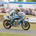 Chris Vermeulen rode Barry Sheene's Suzuki at the Goodwood Festival of Speed last year