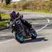 Shark Aeron being used on a Yamaha MT-10