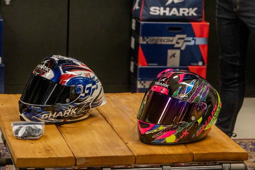 Shark Aeron (R) and Shark Aeron GP (L)