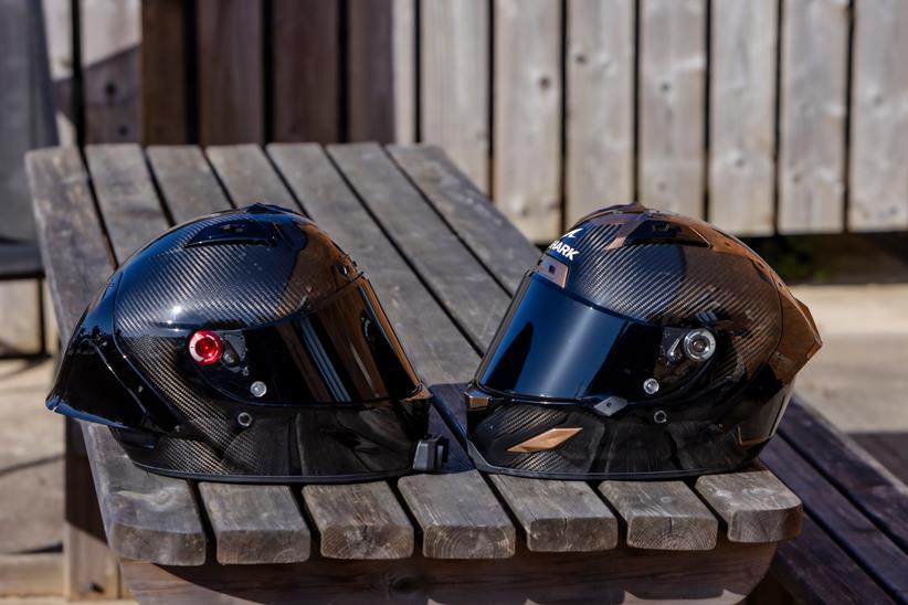 Shark Aeron (R) and Shark Aerpn GP (L) together