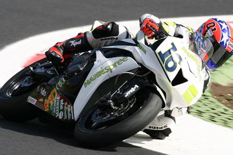 Sebastien Charpentier on World Supersport pole at Magny Cours