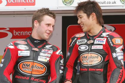 Jonathan Rea and Ryuichi Kiyonari will line up for Hannspree Ten Kate Honda in 2008