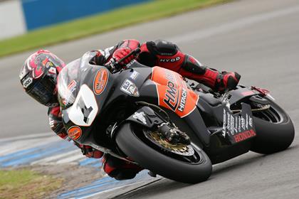 HM Plant Honda's Ryuichi Kiyonari snatched the fastest time from Airwaves Ducati's Leon Haslam