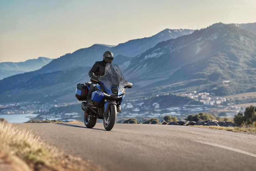 BMW R1300RT ridden on the road