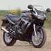 Suzuki GSX600F motorcycle review - Side view