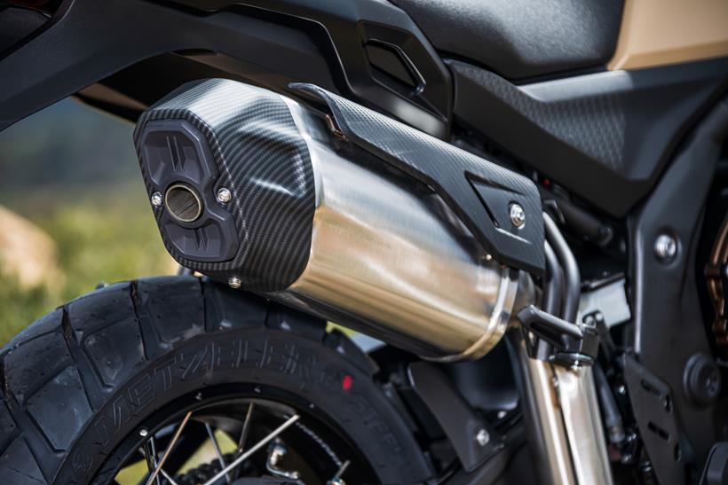 Voge DS625X exhaust