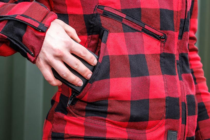 MotoGirl Jessie jacket pocket