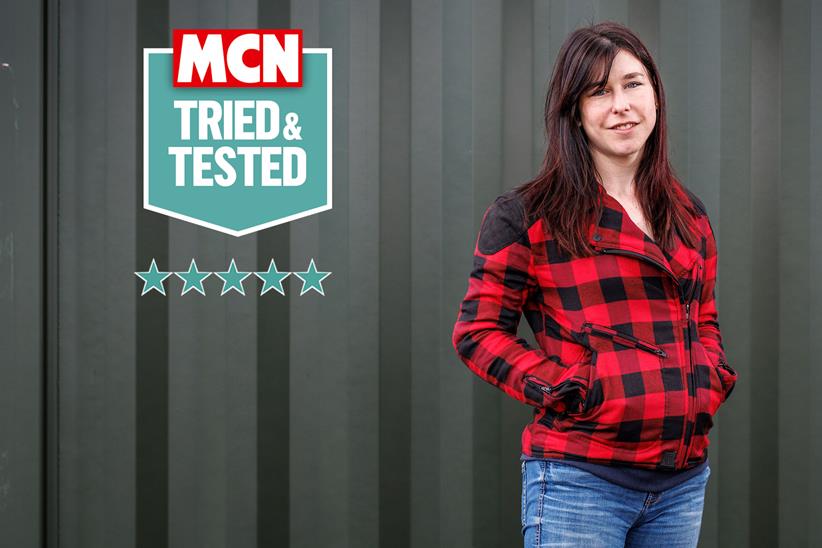 MotoGirl Jessie jacket five stars