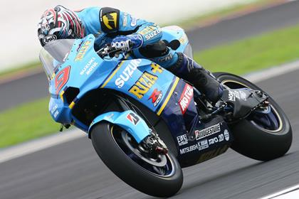 The 2008 Suzuki GSV-R had its first racing outing at the Malaysian MotoGP last month