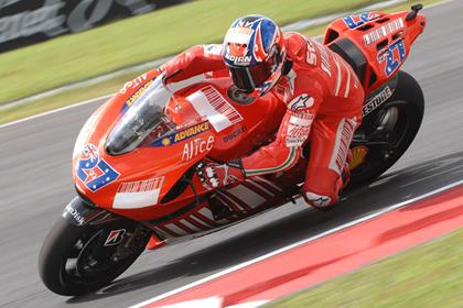 Ducati's Casey Stoner remained dominant in this afternoon's practice