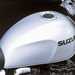 Suzuki GSX750 motorcycle review - Top view