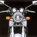 Suzuki GSX750 motorcycle review - Front view