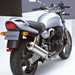 Suzuki GSX750 motorcycle review - Rear view