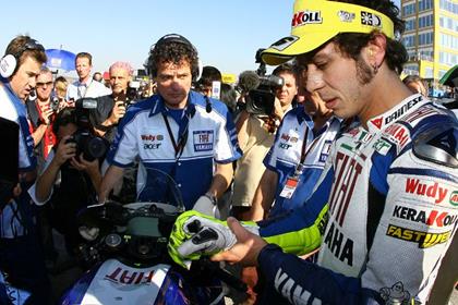 Yamaha admit Valentino Rossi's switch to Bridgestone tyres is risky