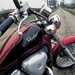 Honda VT600 Shadow motorcycle review - Front view