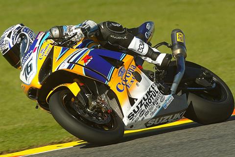 Fonsi Nieto and Max Neurkirchner get first taste of Alstare Suzuki