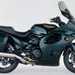 Triumph Trophy 1200 motorcycle review - Side view
